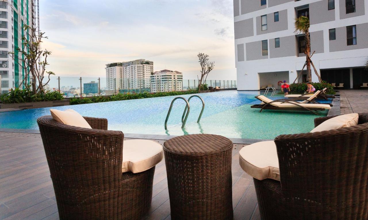 River Inn Apartment With Pool & Gym Thành Pho Ho Chí Minh Esterno foto